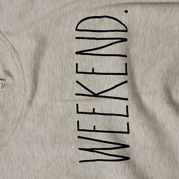 Rae Dunn Light Sweatshirt - Picture 3 of 3